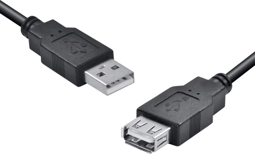 Cabo Usb a Macho x Usb a Fêmea 2.0 - 1.8m Extensor - Uamaf-18