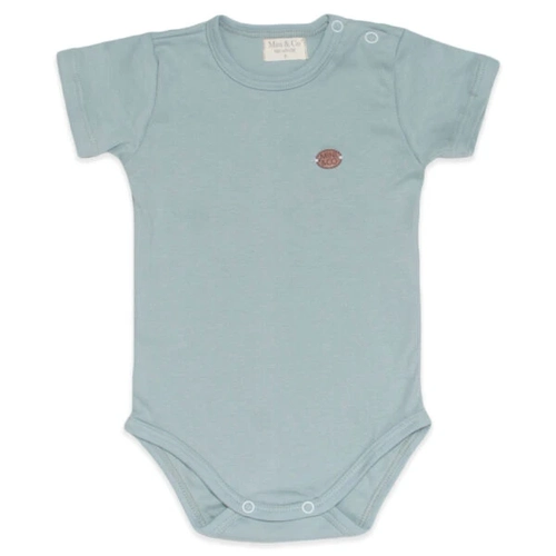 Body Manga Curta Avulso Suedine - Verde