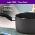 Panela Rochedo Robusta Grafite 16cm - Cxm / 4