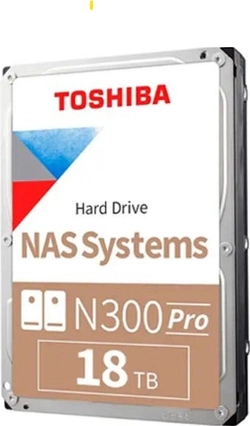 Hd Interno Toshiba N300 Pro Nas 18tb 3.5" - Hdwg51jxzstb