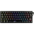 Teclado Mecanico Gamer Kalkan Loki 60% Preto Switch Marrom - Klk00015