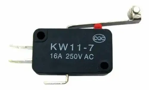 Chave Micro Switch Kw11-7-2 16a Roldana 29mm