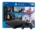 Sony PlayStation 4 Slim 1TB Mega Pack: The Last of Us/God of War/Horizon Zero Dawn