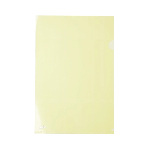 Pasta L A4 Amarelo Pacote c/10 Unidades  DelloPlast