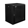 Rack Mini 19 Evus Ev-dw6412 12u x 600 x 450mm De Parede Preto
