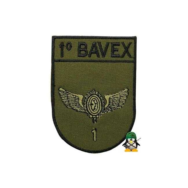 Distintivo de Organização Militar Bordado -DOM - Baixa Visivilidade (1º BAVEX)