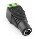 Conector Plug P4 Borne Kit 10 Peças Camera Cftv Fonte Femea