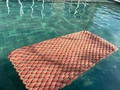 Rede Flutuante Feito em Tricô Náutico (tapete flutuante )