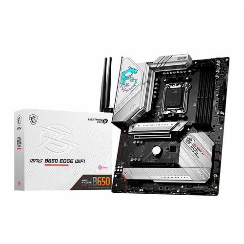 Placa Mãe Msi Mpg B650 Edge Wifi, Chipset AMD B650, Socket AM5, Wifi, DDR5 - 911-7E10-002