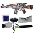 Rifle AKM Elétrico de Bolinhas de GEL Orbeez (Vermelho)
