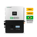 Inversor Solar Híbrido Bifásico - 5kW 127/220V - 48VDC - SNA5000-BR-E ECO - LUXPOWER