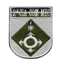Distintivo de Organização Militar Bordado 2ª CIA COM MEC (DOM)