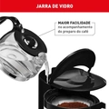 Cafeteira Elétrica Arno Perfectta Inox 600ml Jarra De Vidro 127v