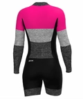 Macaquinho de Ciclismo Feminino Begônia