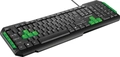 Teclado Multimidia Gamer Teclas Verdes Usb Tc201
