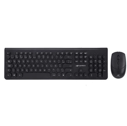 Kit Teclado + Mouse Sem Fio, K-W80BK, Preto, C3Tech