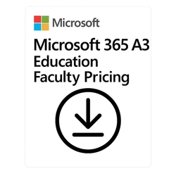 Microsoft 365 A3 Education Faculty Pricing 1 Ano Csp - Cfq7ttc0lhpl-00w