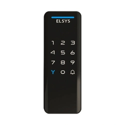 Fechadura Elsys Digital de Sobrepor Pop Preta - ESF-DS1100V