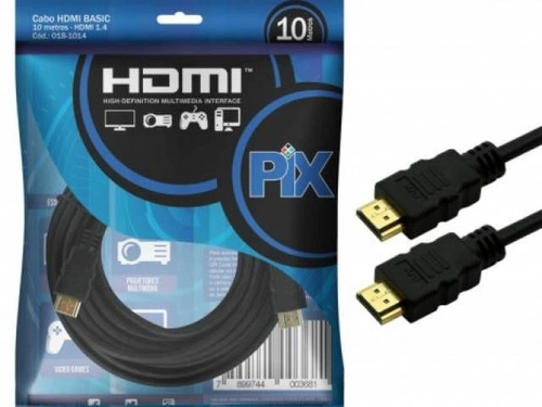 Cabo HDMI Basico 10 Metros PIX - 018-1014