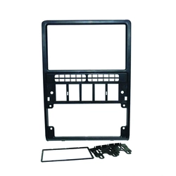 Moldura Fiamon 2 Din Gol/ Parati/ Saveiro G2/ Bola Preto