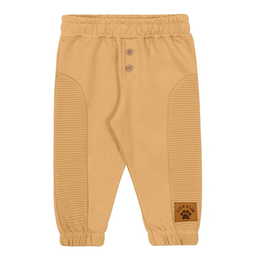 Calça Moletom Felpado e Gorgurão Marrom Tileesul - Masculina