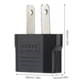Adaptador Tomada Pino Chato 110/220v viagens internacionais