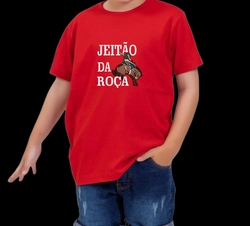 Camiseta Infantil Jeitão da Roça — Estilo, Alegria e Raiz desde Pequeno!