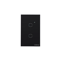 INTERRUPTOR SMART WI-FI TOUCH 2 TECLAS EWS 1002 PRETO