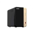 STORAGE NAS QNAP 2 BAIAS INTEL CELERON N5095 4 CORE, 2.9GHZ, 8GB, 2x 2.5 GBE TORRE- TS-264-8G-BR