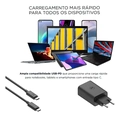 Carregador Motorola Turbo Power 68 Watts USB-C Para USB-C  PRETO