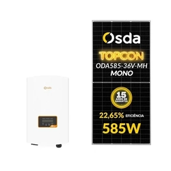 Gerador Solar Solis 15,80 Kwp Mon. 220v Fibromadeira (10k/585w)