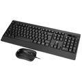 KIT TECLADO E MOUSE USB RISE MODE OFFICE OF 02 PRETO RM-TM-02-FB