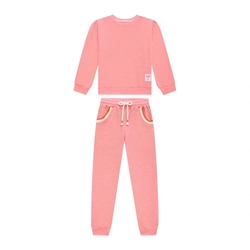 Conjunto Blusão e calça em Moletinho Canelado Somnii - Feminino