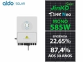 Gerador De Energia Solar Deye Hibrido Sem Estrutura Deye Gfh 4,095kwp Jinko Neo 585w Sun 5kw 2mppt 220v