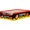 Pilha Alcalina Aaa 1,5v Lr03gcp (c/40 Pilhas) toshiba
