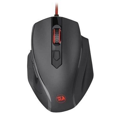Mouse Gamer Redragon, Tiger 2, Led, 3200 DPI, 6 Botões, Com fio, Preto - M709-1