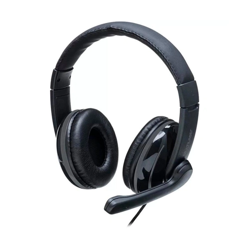 Fone de Ouvido Headset Com Fio Hf700 Conexao Usb Cabo de 210cm Cancelamento de Ruido Ph317