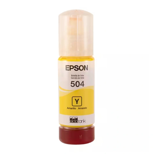 Refil De Tinta Epson T504422 Ecotank Amarelo