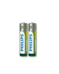 Pilha Recarregável AAA Philips 1000mah ( palito ) com 2 unidades.