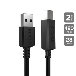 Cabo P/ Impressora Usb a 2.0 P/ Usb b 2.0 - 2 Metros - Puabm2-2