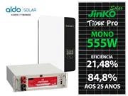 Gfh 1,665kwp Jinko Pro 555w Spf-es 3kw 120v Unipower Litio 4,32kwh