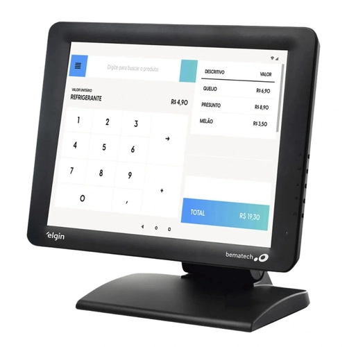 Monitor Lcd Touch Screen 15'' Elgin Cm-15n