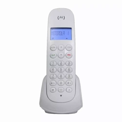 Telefone Sem Fio Motorola Com Id de Chamada - Moto700w Branco