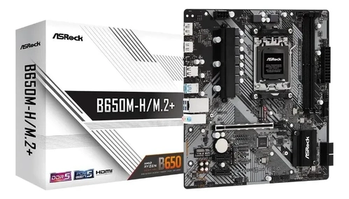 Placa Mãe AMD AM5 Asrock - B650m-h/m.2