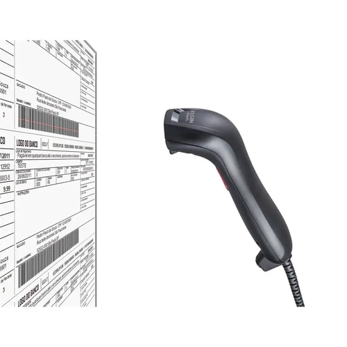 Leitor De Codigo De Barras Ccd 1d Elgin Flash Preto Usb