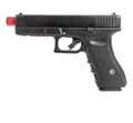 Pistola de Airsoft Gás GBB Glock VG V17 Full Metal Blowback 6mm (Rossi)