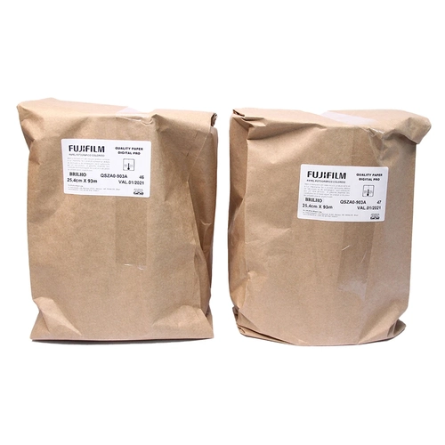 Papel  Fotoquímico Fuji - 2 Rolos 25,4 x 93M Brilhante
