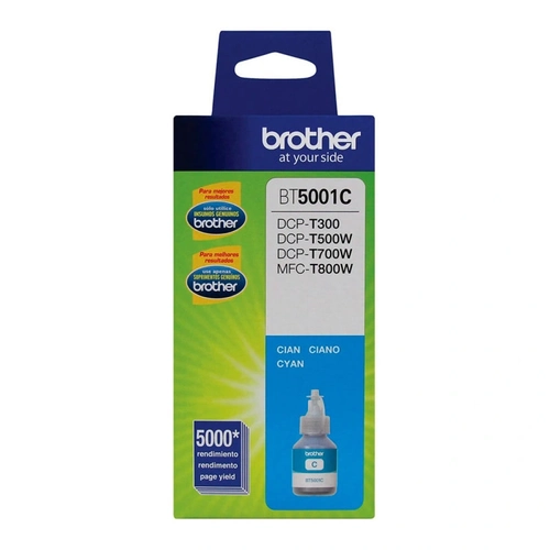 Refil De Tinta Brother Ciano 5k - Bt5001csd
