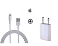 KIT CABO DE DADOS USB X IPHONE5 + CARREGADOR 2P