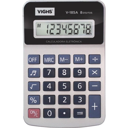 CALCULADORA MESA 8 DIGITOS V-185 VIGHS